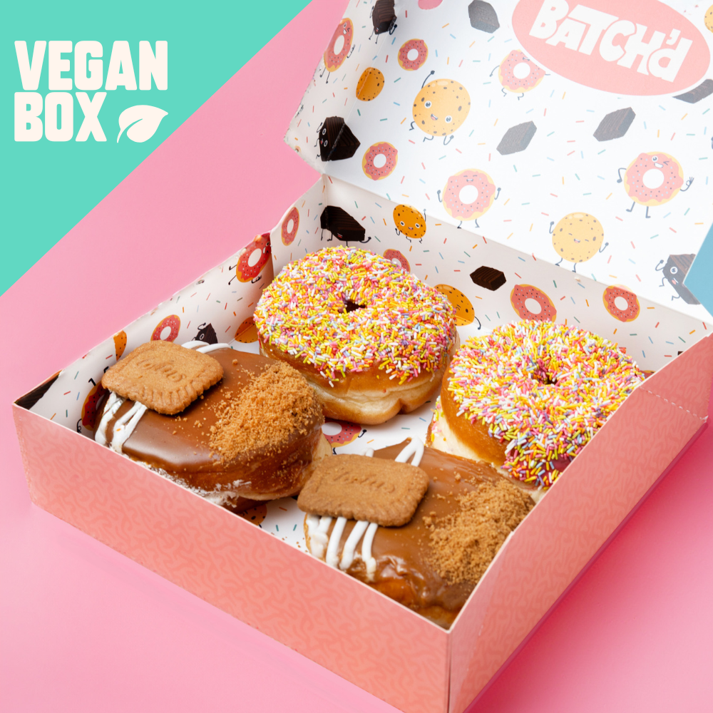 Donut 4 Box - Sprinkles vs Biscuit