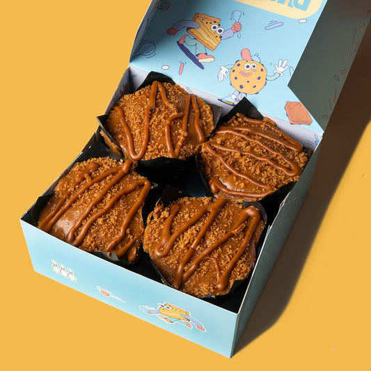 Muffin 4 Box - Sticky Toffee