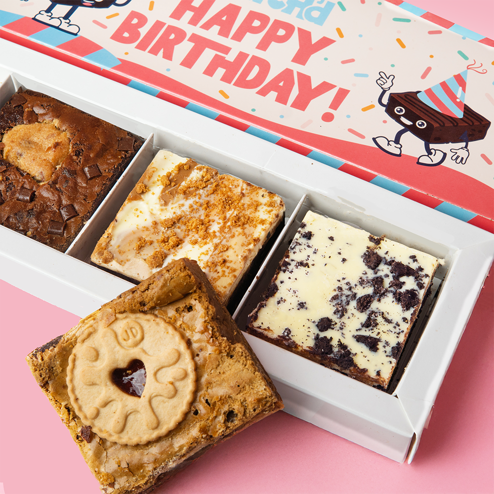 Biscuit Birthday Brownies