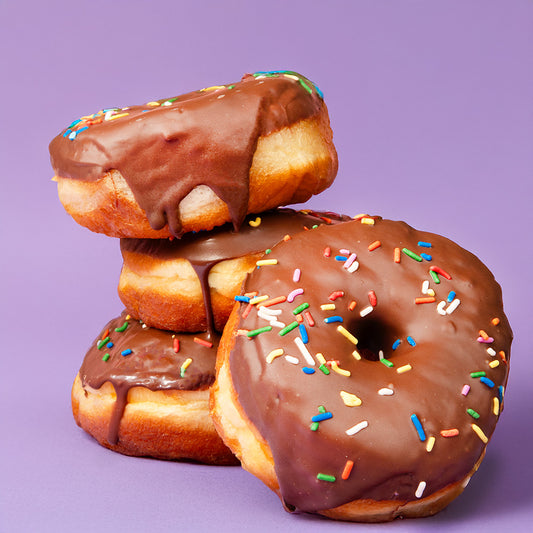 Donut 4 Box - Chocolate Sprinkles