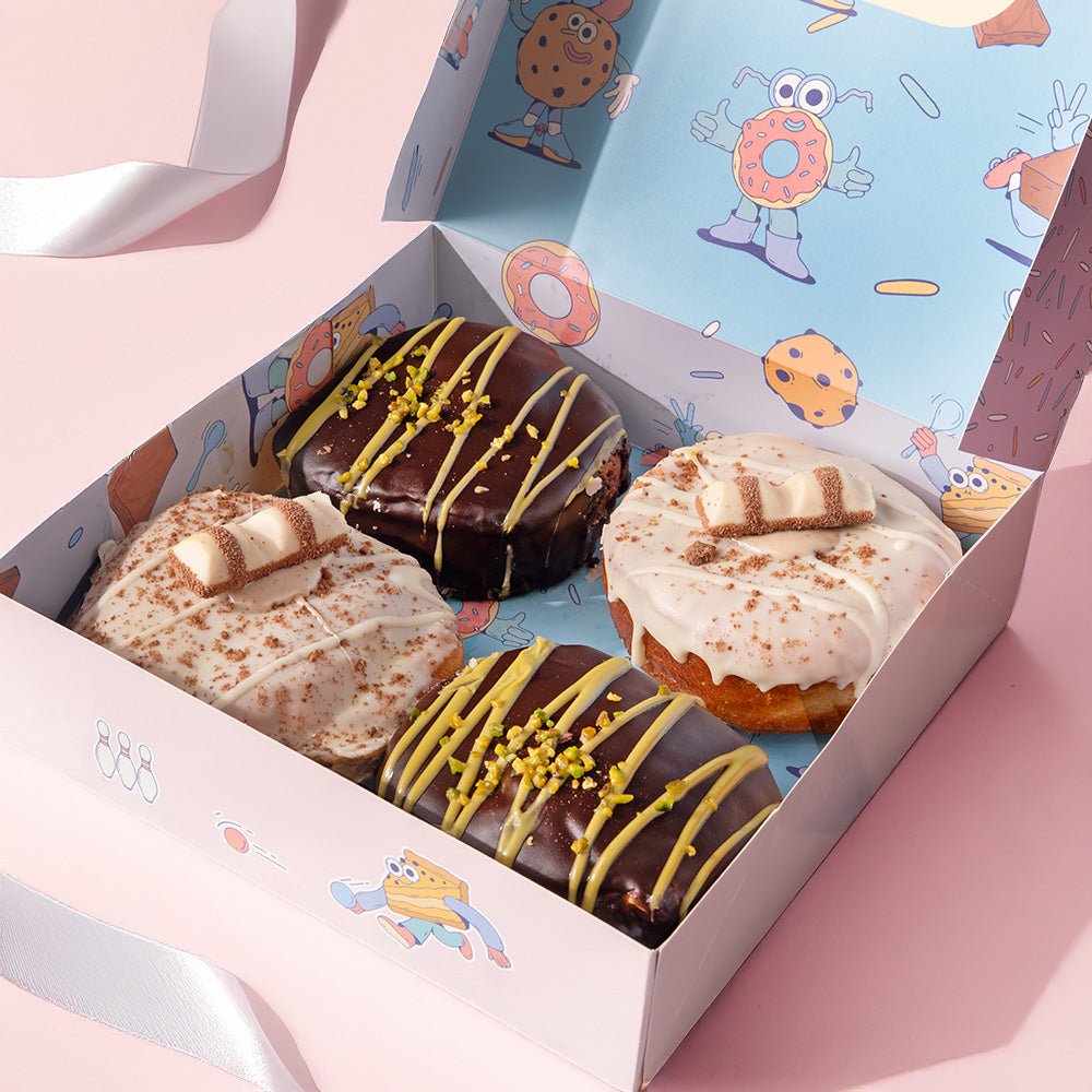 Kinder & Dubai Donut 4 Box