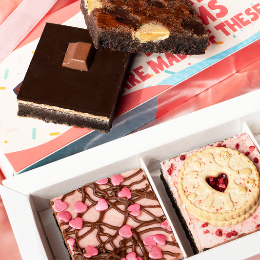 Valentine's Brownie 4 Box