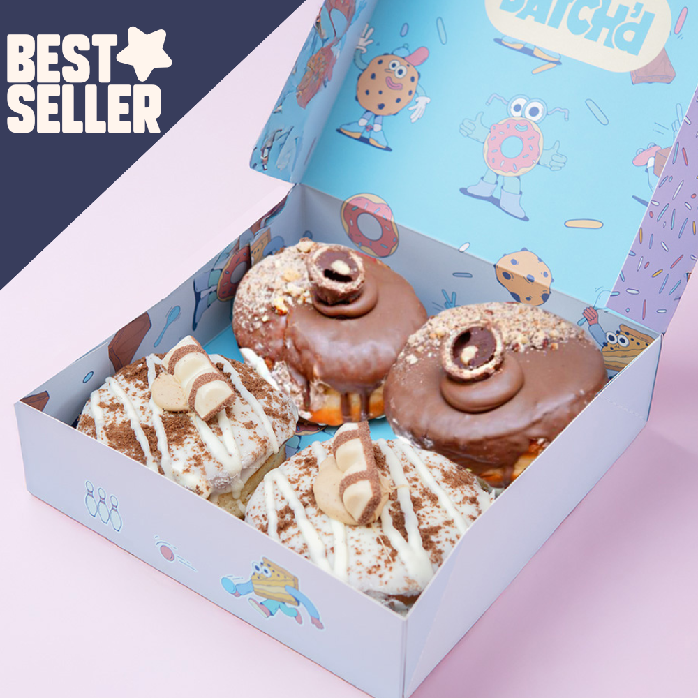 Donut 4 Box - Hazelnut Bliss
