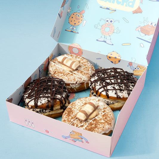 Donut 4 Box - Bueno & Oreo
