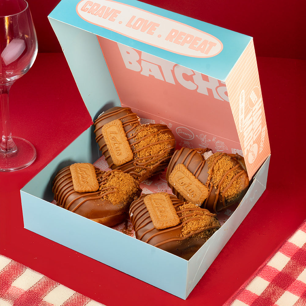 Heart Donut 4 Box - OG Biscuit - Vegan