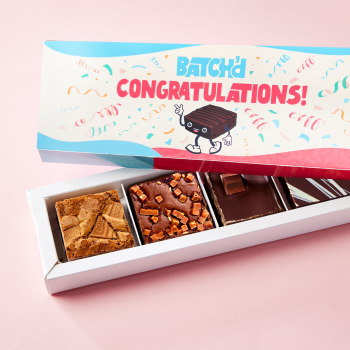 Brownie 4 Box (Mix & Match) - Congratulations