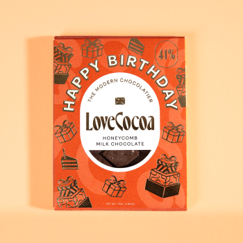 Love Cocoa Choc Bar - Birthday Honeycomb 75g